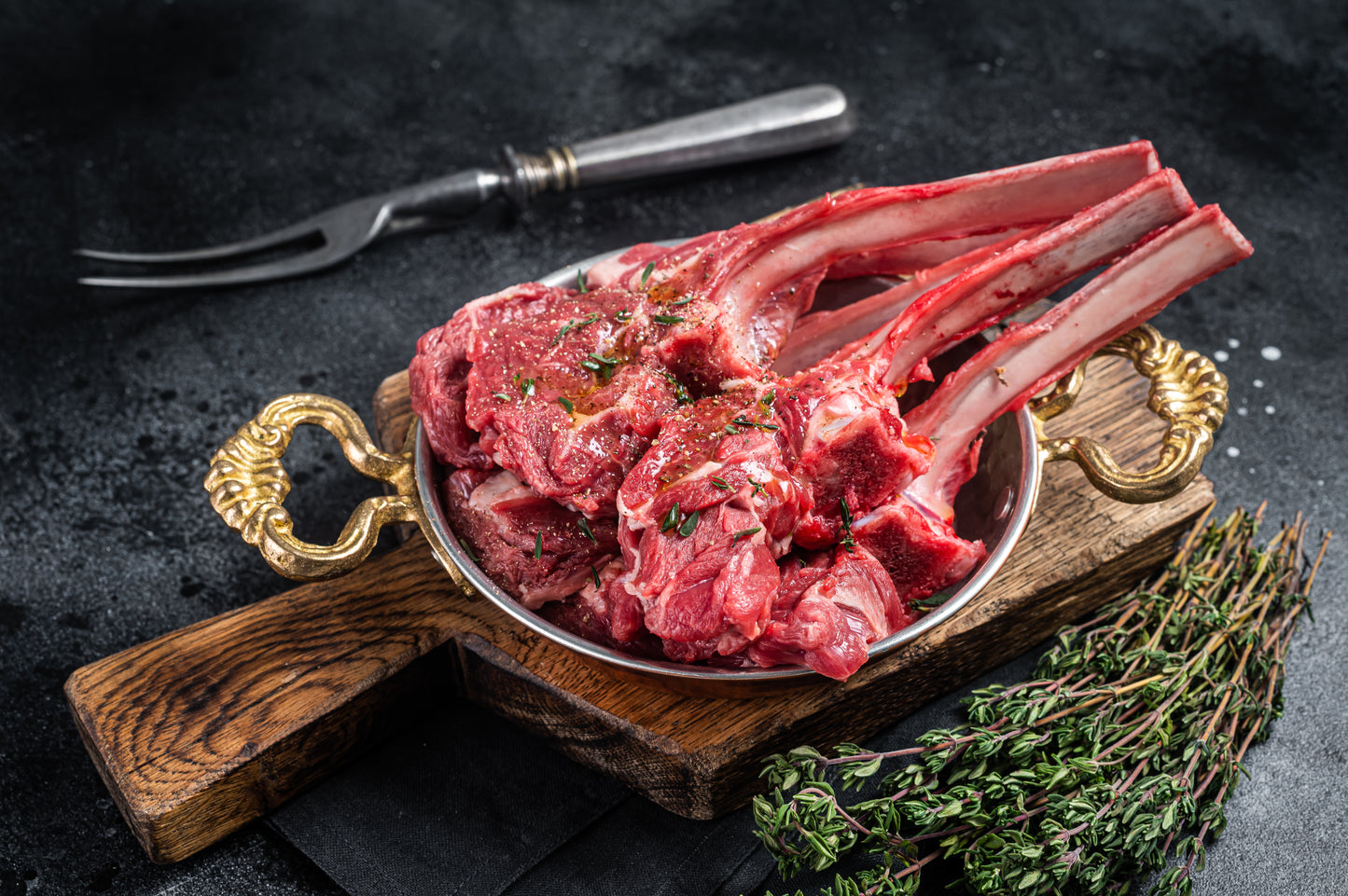 Goat chops (per lb)