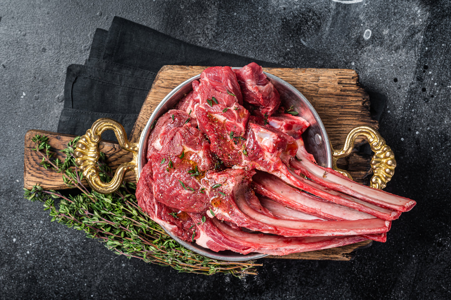 Goat chops (per lb)