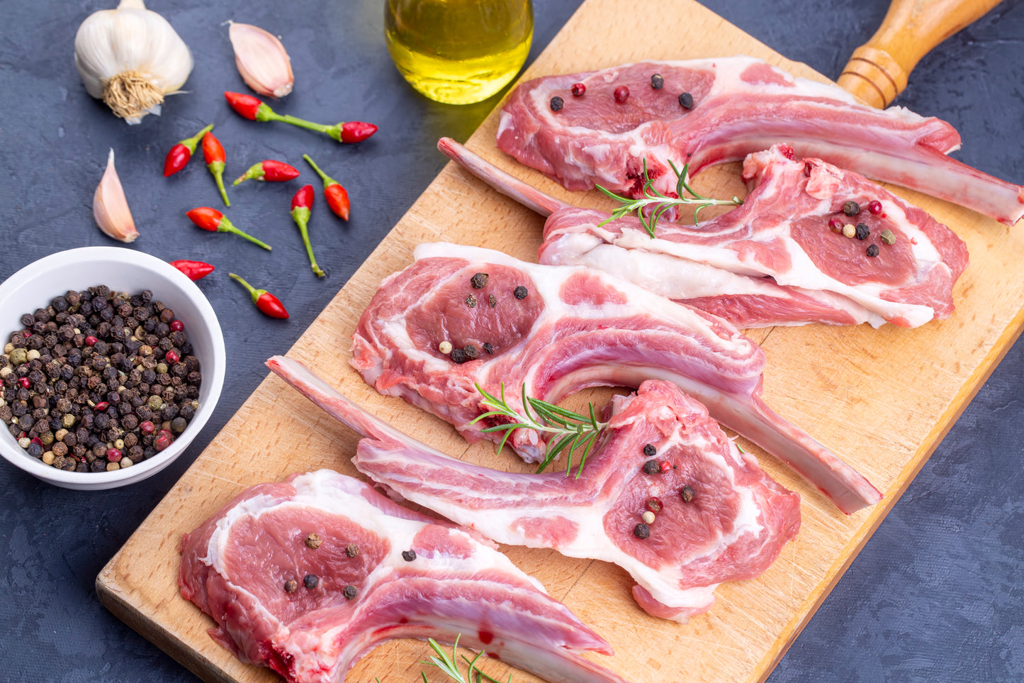 Goat chops (per lb)