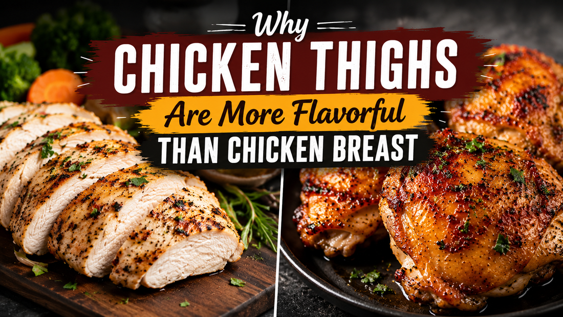 Why Chicken Thighs Are More Flavorful Than Chicken Breast
