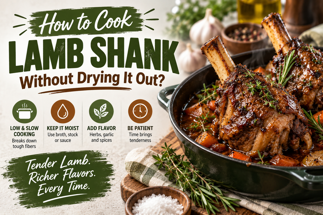 How to Cook Lamb Shank Without Drying It Out