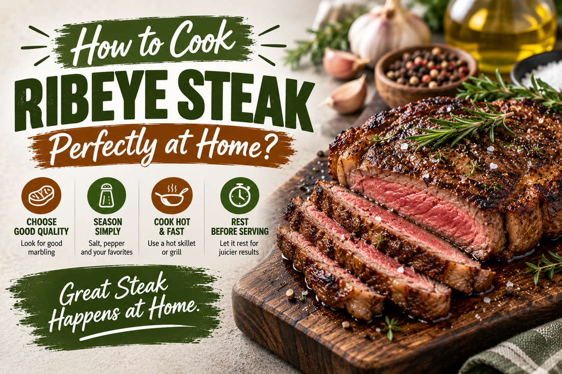 How to Cook Ribeye Steak Perfectly at Home?