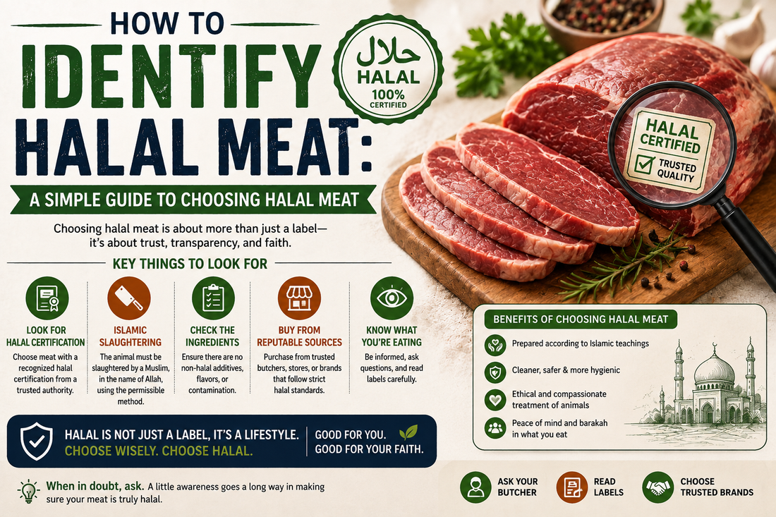 How to Identify Halal Meat: A Simple Guide to Choosing Halal Meat 