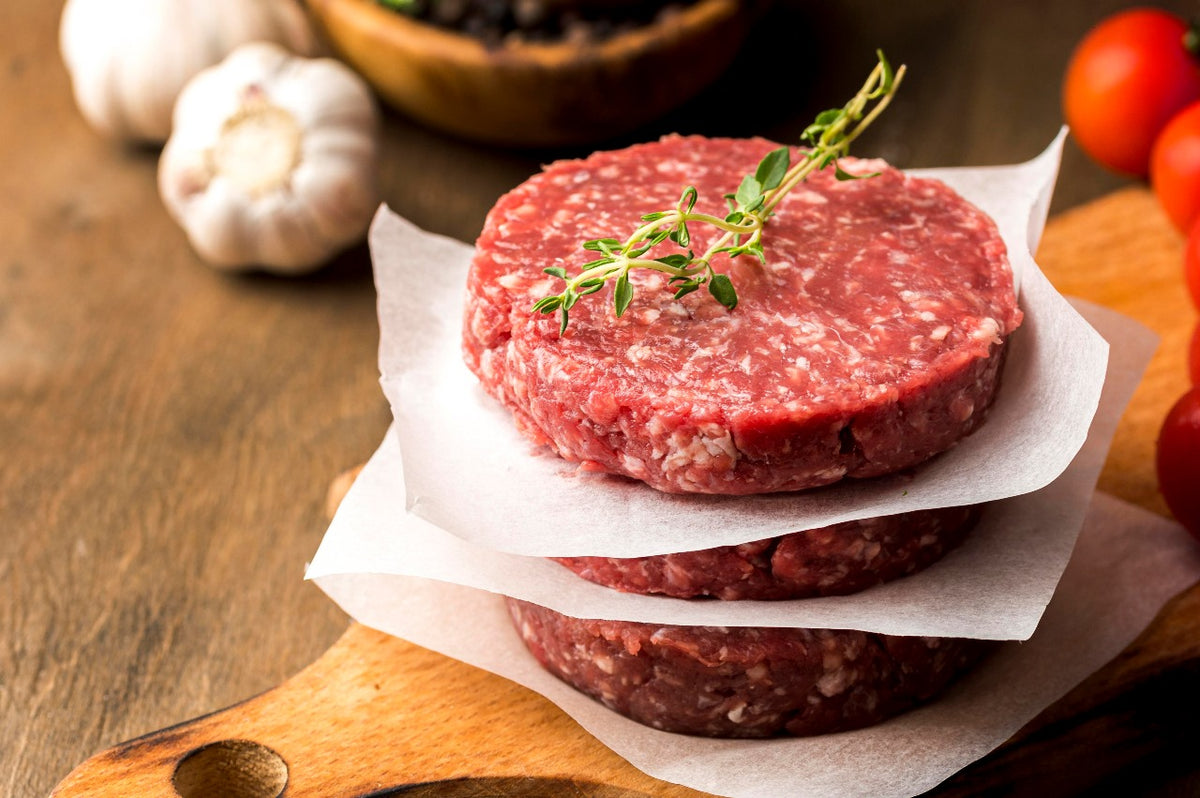 Beef Burger Patties 2.5 lbs (8 patties)